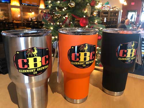 Clermont Brewing Company Tumblers