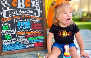 Photo of Child with CBC Shirt and Cupcake
