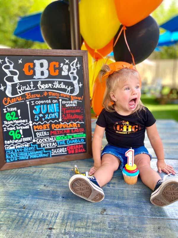 Photo of Child with CBC Shirt and Cupcake