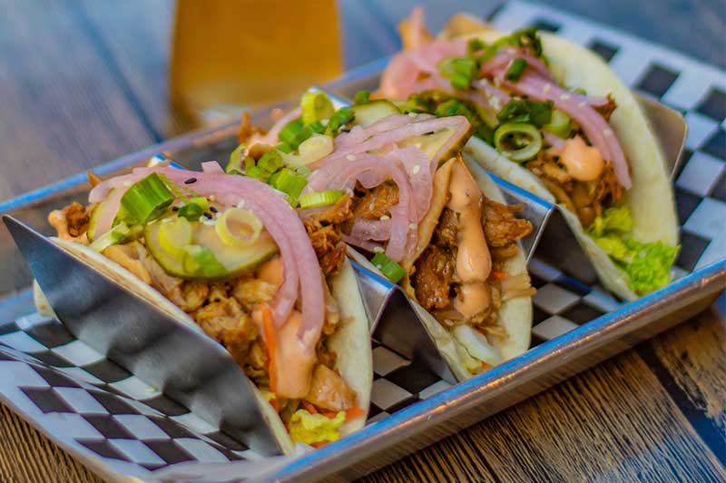 Tacos from Clermont Brewing Company